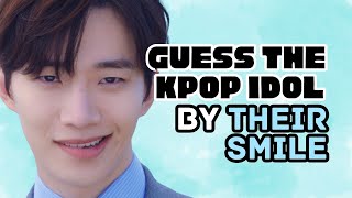 GUESS THE KPOP IDOL BY THEIR SMILE