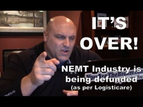 Defunded!  The End  of the Non-Emergency Medical Transportation Industry (As per Logisticare)!