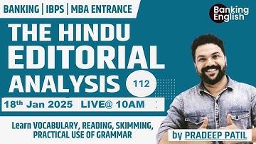 Learn VOCAB, READING, SKIMMING, ERRORS, GRAMMAR USE, 18 th January , 2025  - PRADEEP PATIL