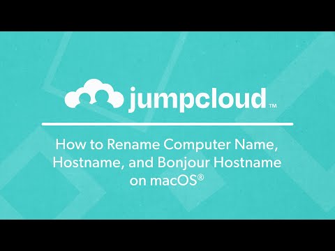 Video: Kaip „Mac“kompiuteryje įjungti „Bonjour“?