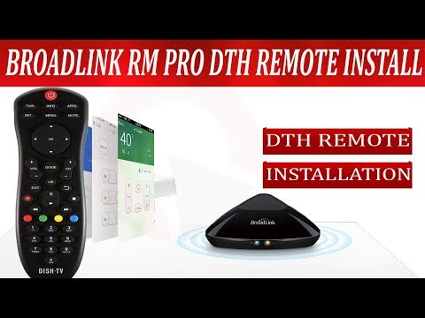 broadlink rm pro set top box dth control installation instructions