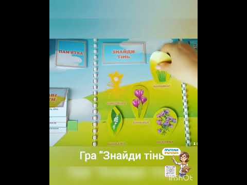 Лепбук про первоцвіти.