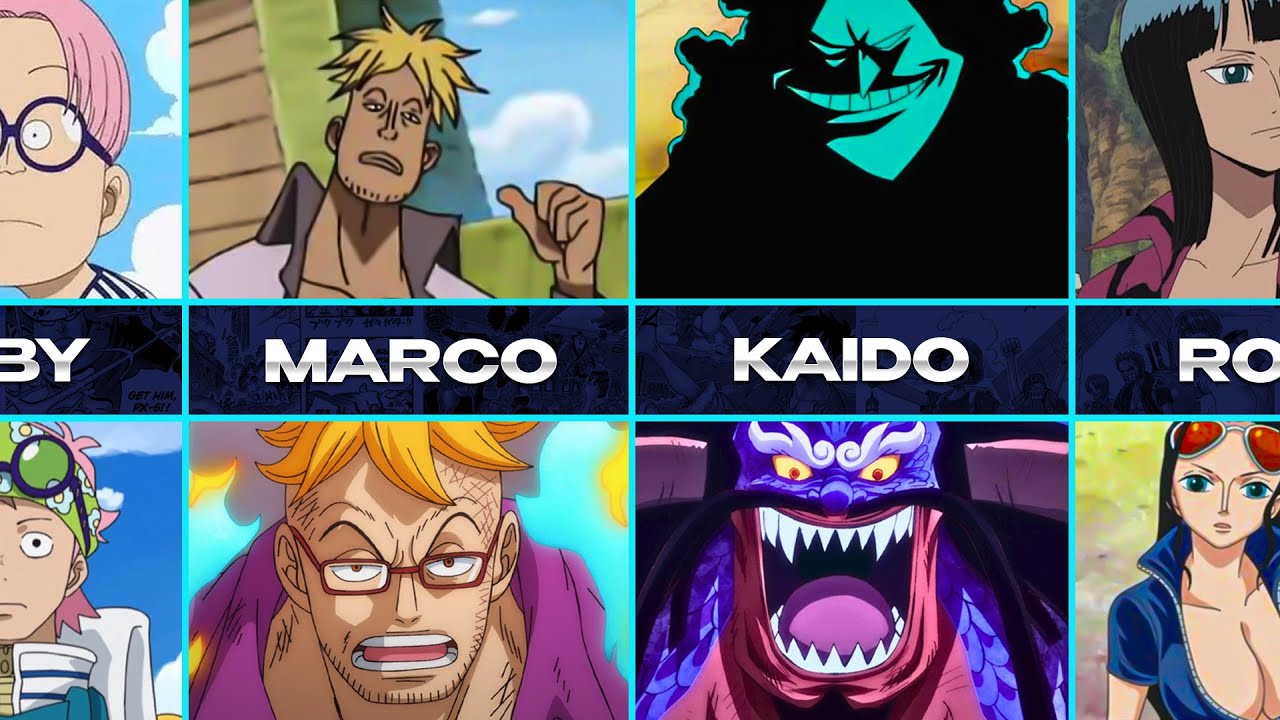 Before and After  One piece anime, One piece, Personagens de anime