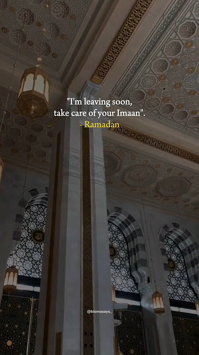 Belki - Speed up | Ramadan leaving | Take care of your Imaan | New Trending Instagram Reels❤️🤲🏻