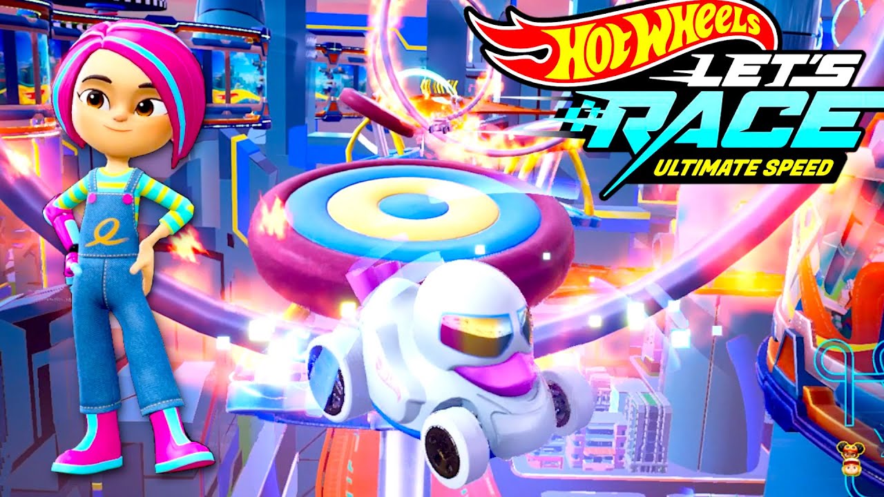 Hot Wheels Let's Race Ultimate Speed ​​– Brights – Duck N' Roll – Camp Champ, уровень сложности E...