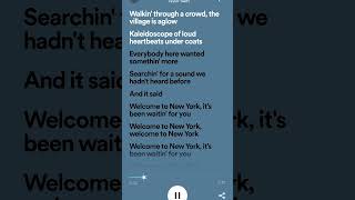 Taylor Swift  Welcome To New York