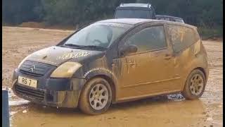 rallying at Cotswold driving experience