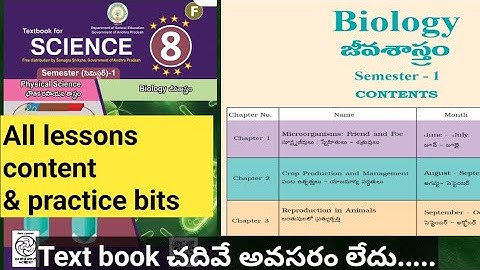 8th class biology lessons textbook practice bits|8th class biology#apenvironmentalscience # science 