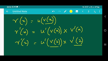 the table below shows some of the values of differentiable functions u and v and their derivatives