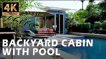 Exterior Cabin House Walkthrough Animation 4k | Realistic Architectural Visualization