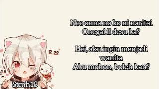 mafumafu - Onna no Ko ni Naritai - (Aku Ingin Menjadi Wanita) [lirik Terjemahan]