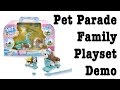 Pet parade family play set