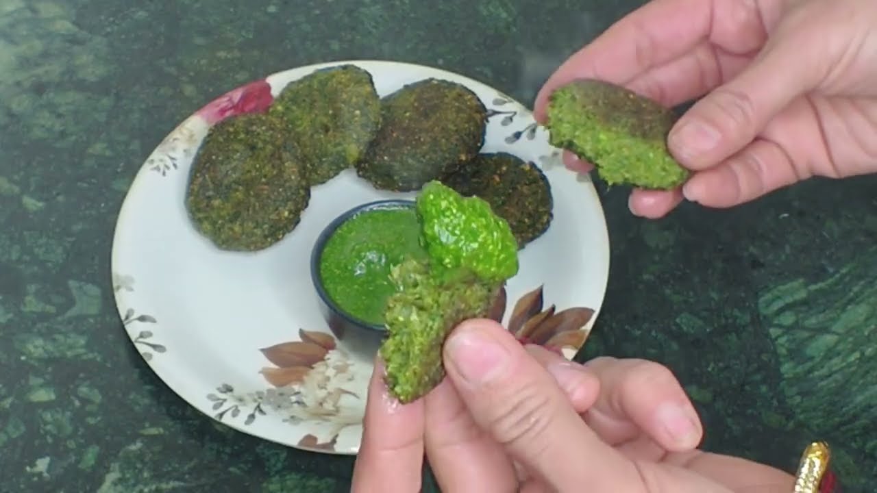 Hara Bhara Veg Kabab | Healthy Green Veggie Patties | Crispy Veg Starter Recipe 