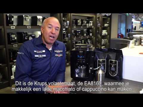 Krups EA8160 volautomaat - van €479,- voor €299,-| Weekendknaller