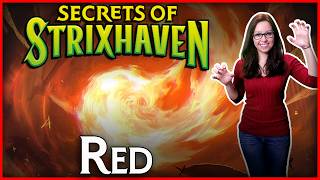 🔴Red - Secrets of Strixhaven Limited Set Review
