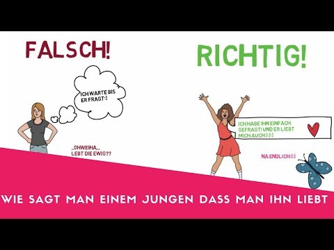 Video: Wie Man Einem Typen Zeigt, Dass Man Ihn Mag