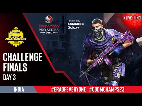 कॉल ऑफ़ ड्यूटी: मोबाइल, Snapdragon Pro Series Challenge Finals, World Champs Stage 4, दिन 3, हिंदी