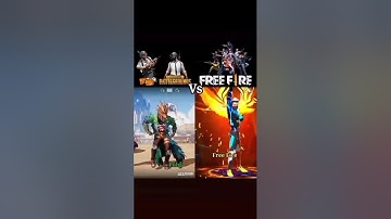 FREE FIRE VS PUBG EMOTE DANCE VIDEO #shorts # free #fire #viral #youtube #shorts #gaming #pubg