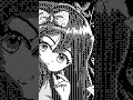 Just pixel art without flashes or cutouts.