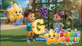Learn ABC for Kids | Part 2: Letters E, F, G, H | Super Bubble 🎈
