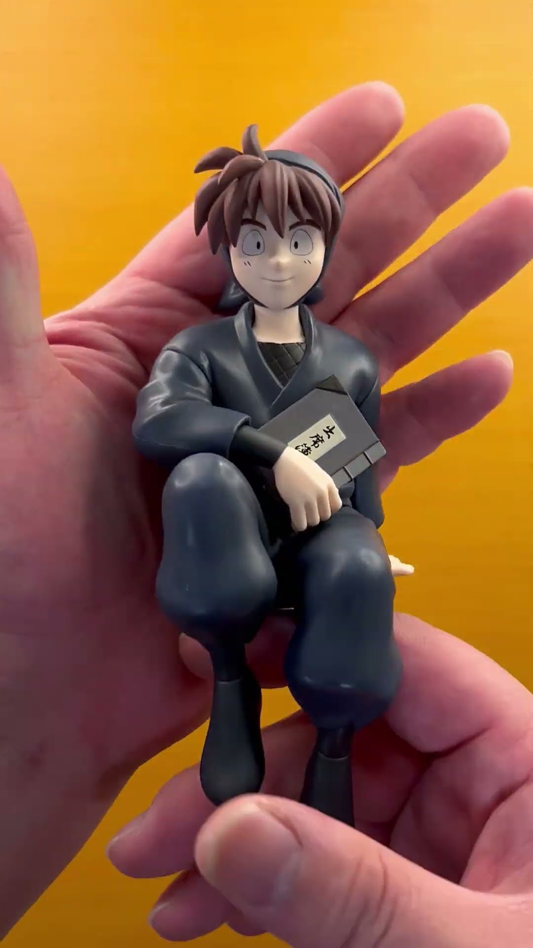 ぬーどるストッパーフィギュアー土井半助ー　２種 フリュー 劇場版 忍たま乱太郎 ドクタケ忍者隊最強の軍師 ぬーど