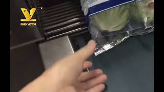 KV Film Up-feeding Horizontal Packing Machine Flow Pack Wrapping Machine For Vegetable/Fruit