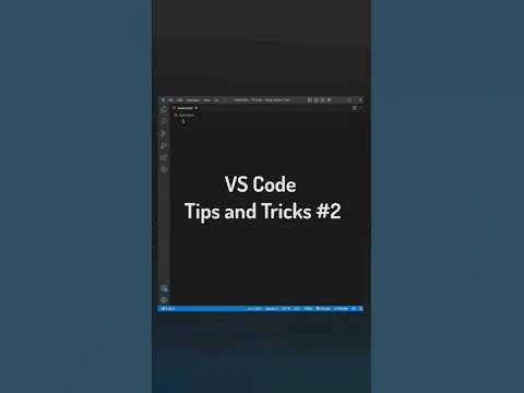 VS Code Tips and Trick part 2 #viral #programming #code #shorts - YouTube