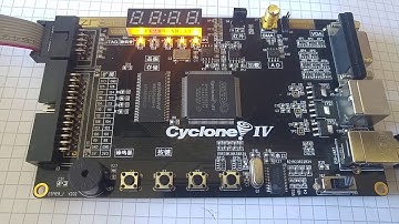 FPGA Altera Cyclone IV LED Test