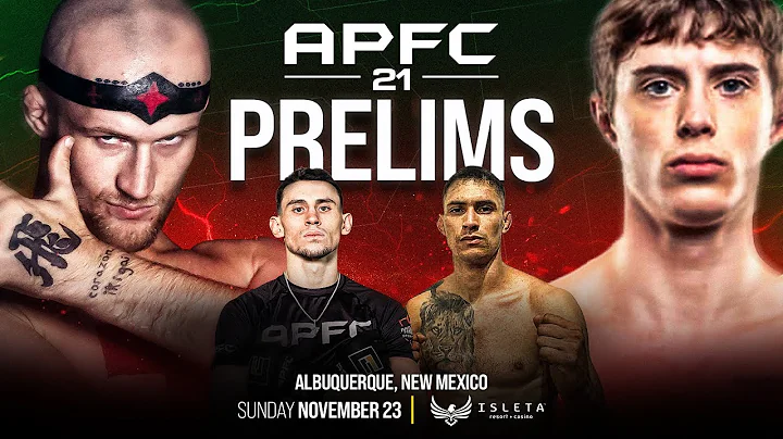 APFC 21: LIVE PRELIMS FEATURING WINGED C