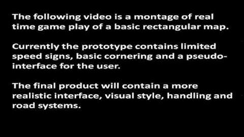 Educational Driving Simulator Prototype