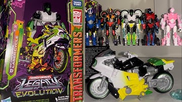 Transformers legacy evolution G2 universe Laser Cycle Jazz review. Deluxe toxitron collection