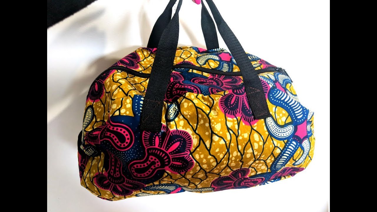 How to make travel bag/ tutorial YouTube