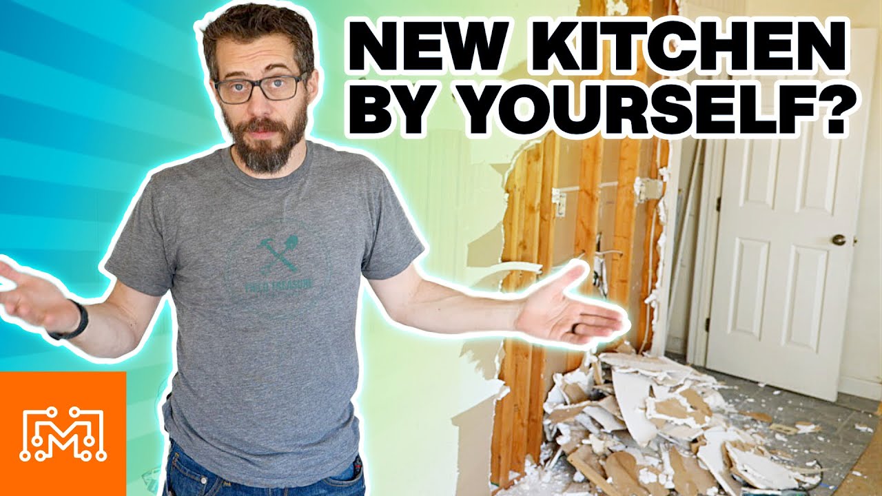 Should You Remodel a Kitchen By Yourself? | I Like To Make Stuff, on YouTube