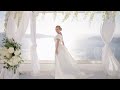 Alexandra & Marius | Elegant elopement wedding in Santorini | Andromeda Villas Santorini