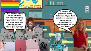 School Is A Joke Now. AI, Immature Teachers. Getting Past Being Bullied And Falling Behind.
