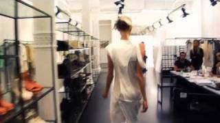 ALEXANDER WANG SPRING 2011 MODEL CONFESSIONAL FEAT. BRITT MAREN - FITTING DAY