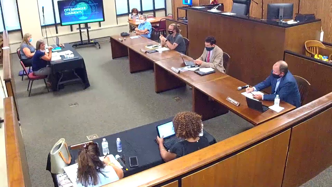 Greenwood City Council Meeting 20200817 YouTube