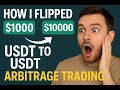 How I Flipped $1,000 to $10,000 with Crypto Arbitrage Trading 🚀 #binance #crypto