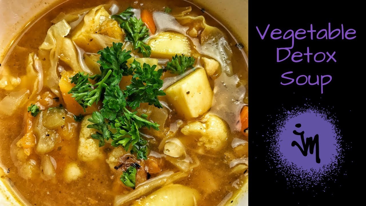 Fall Detox Vegetable Soup Recipe YouTube