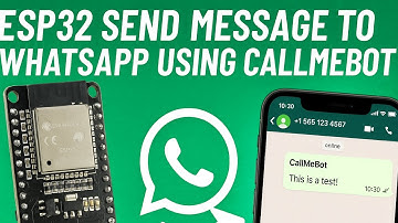 ESP32 Talks to WhatsApp! 🤯 DIY IoT Messaging with CallMeBot