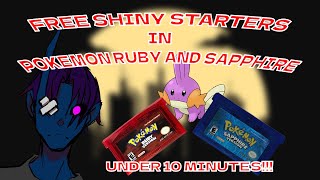 FREE SHINIES in Pokémon Ruby and Sapphire?! | Super Easy RNG Manipulation Tutorial! screenshot 3