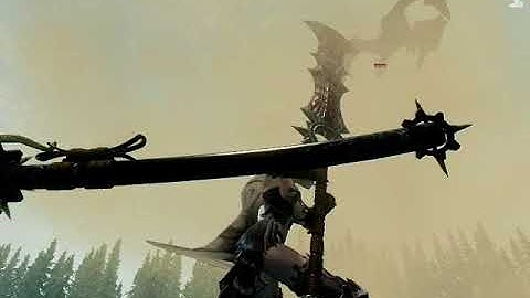 Skyrim - Custom female animations and combat mods test