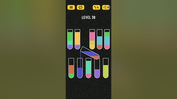 Water Sort Puzzle Level 38 | Water Sort Puzzle 38