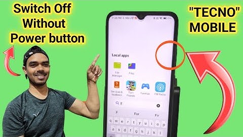 how to power off "TECNO PHONE" without power button,tecno mobile power off kaise kare, switch off
