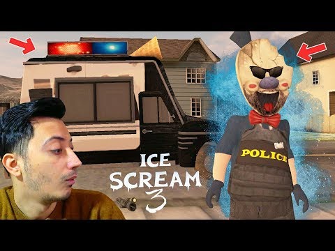 DONDURMACI ROD ''POLİS'' OLDU | Ice Scream 3 Horror Neighborhood