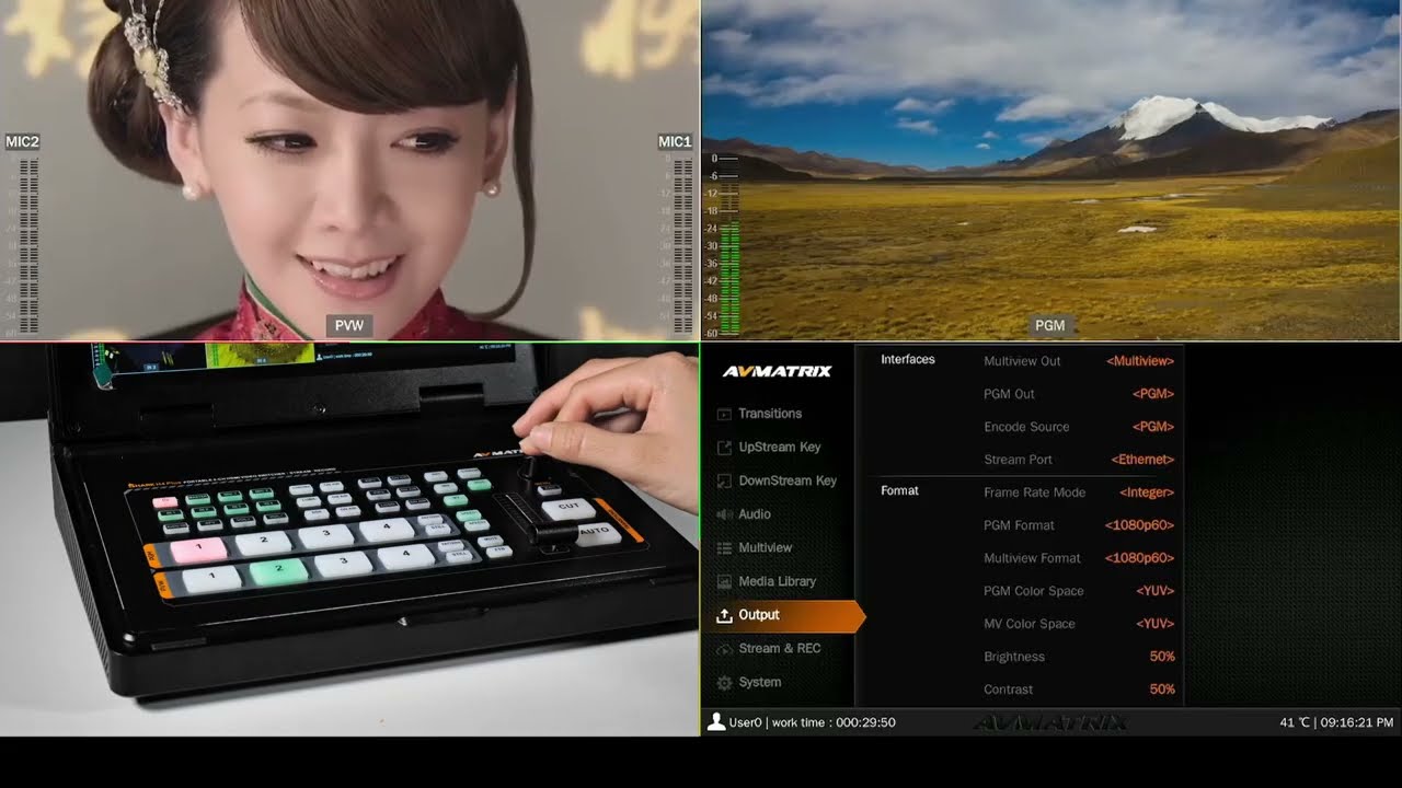 AVMATRIX Shark H4 Plus LAN Streaming Guide