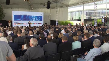 "Eröffnung und Beginn des Nutzerbetriebs" am 1. September 2017