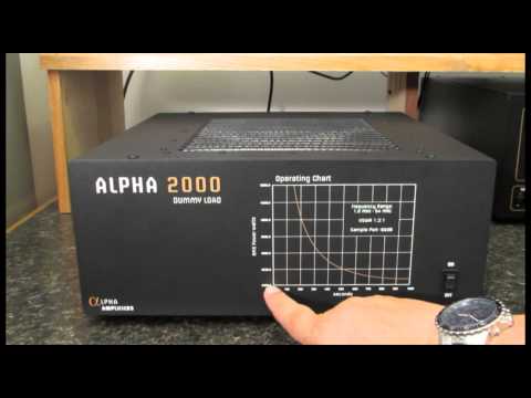 Alpha 2000 Dummy Load Unboxing