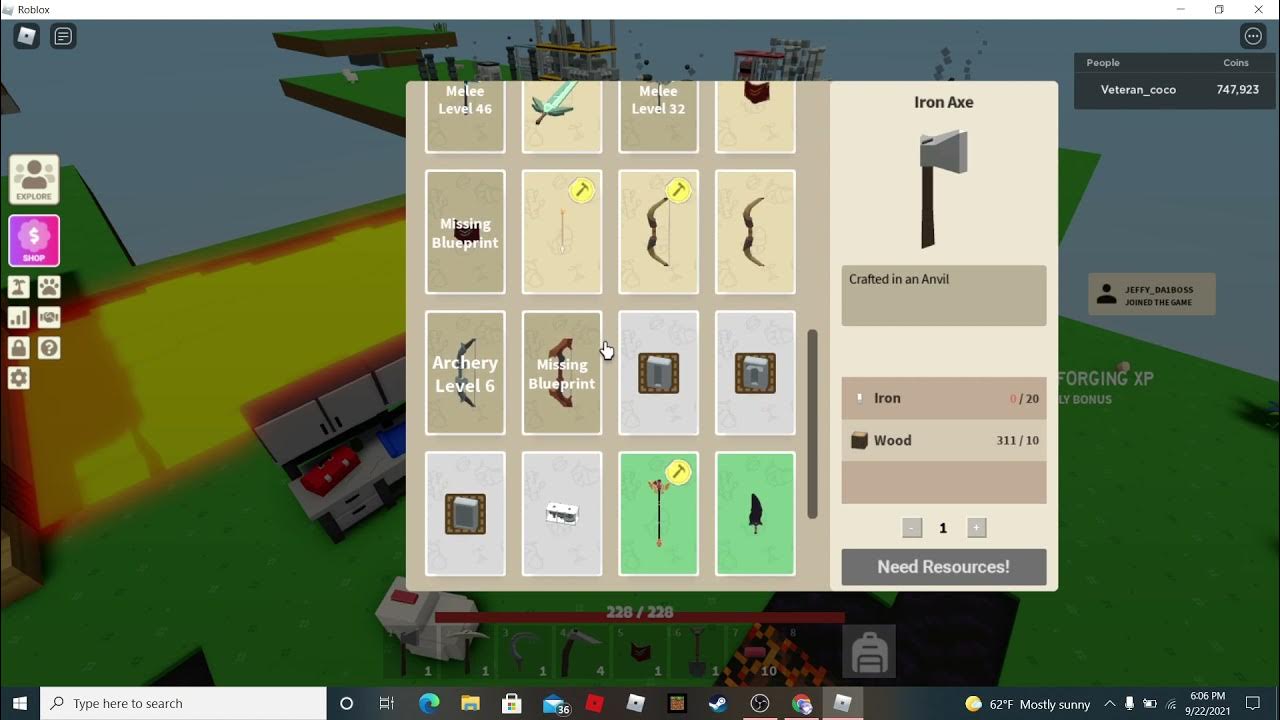 I made the ruby staff in islands. YouTube