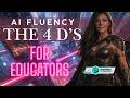The 4 D's of AI Fluency by Techy Tania | Stop Banning AI Start Teaching AI Literacy in school